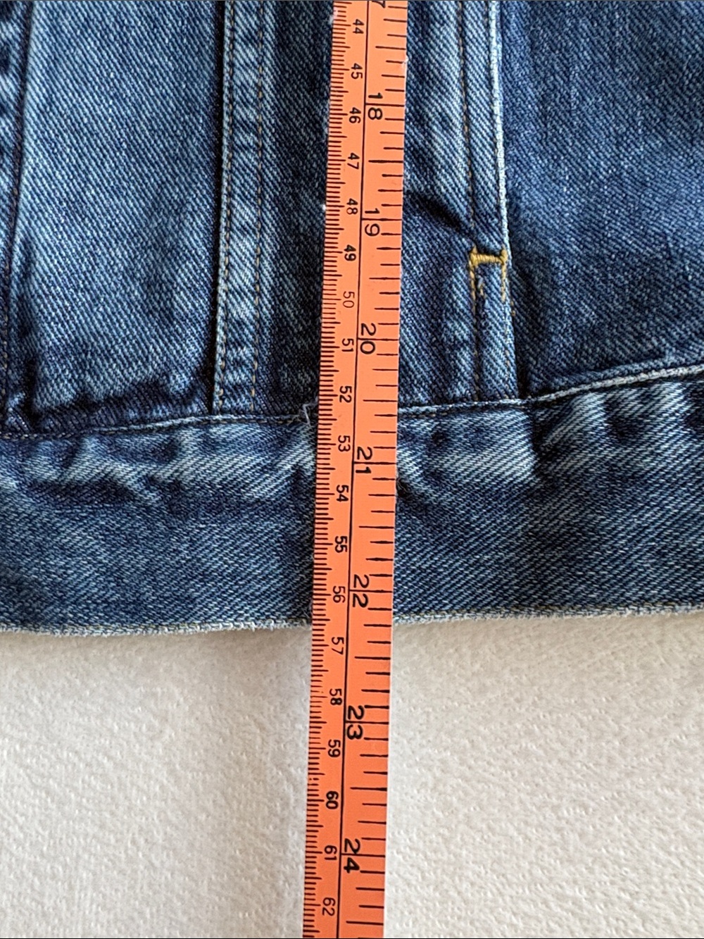 EDDIE BAUER Women's Classic Blue Denim 100% Cotton Jacket - Picture 9 of 9
